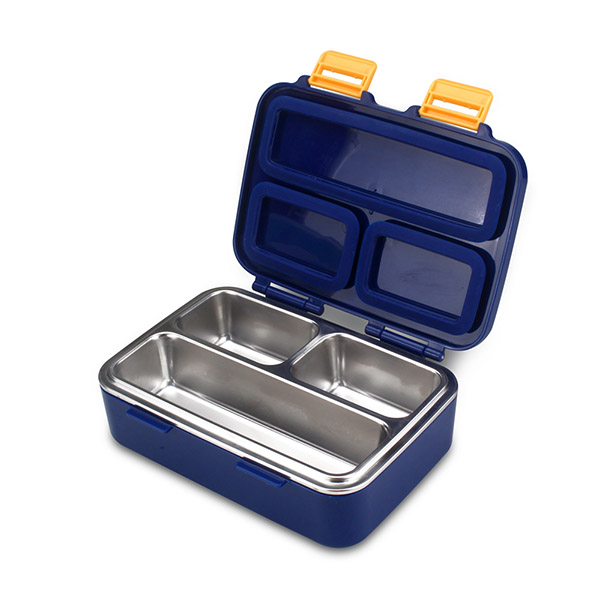 1pc Random Stainless Steel Lunch Box