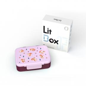 L002 Plastic Lunch box with 6 Compartments
