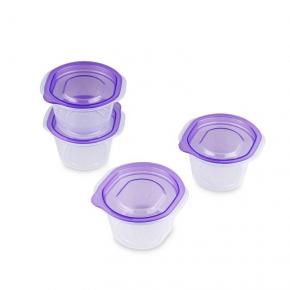 583 Plastic Food Container 4*230 ML