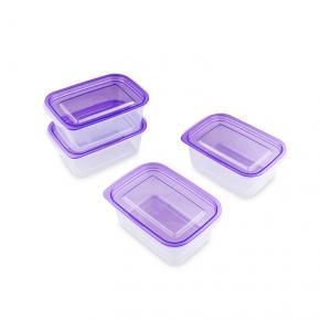 586 Plastic Food Container 4*700 ML