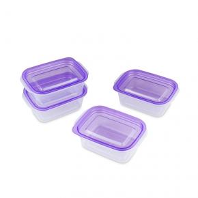 587 Plastic Food Container 4*330 ML