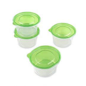581 Plastic Food Container 4*1100 ML