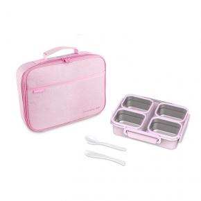 690 Stainless Steel Lunch Box with 4 Compartments