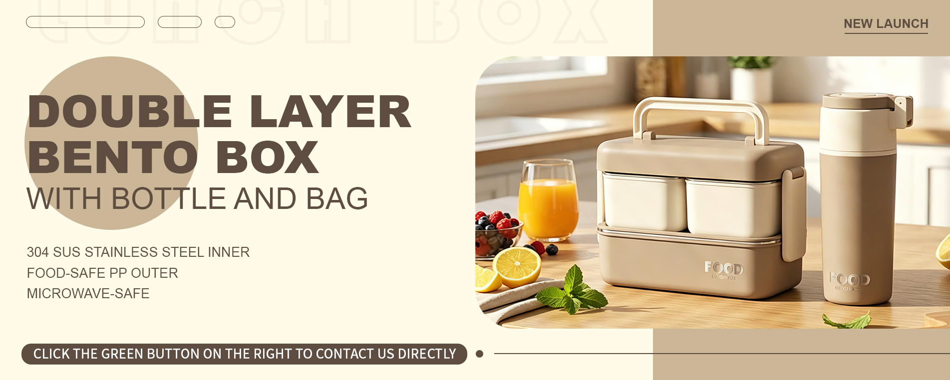 stainless steel lunch box